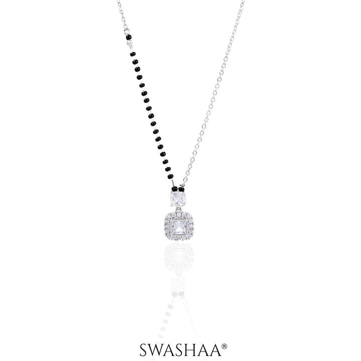 Kissha Silver Mangalsutra