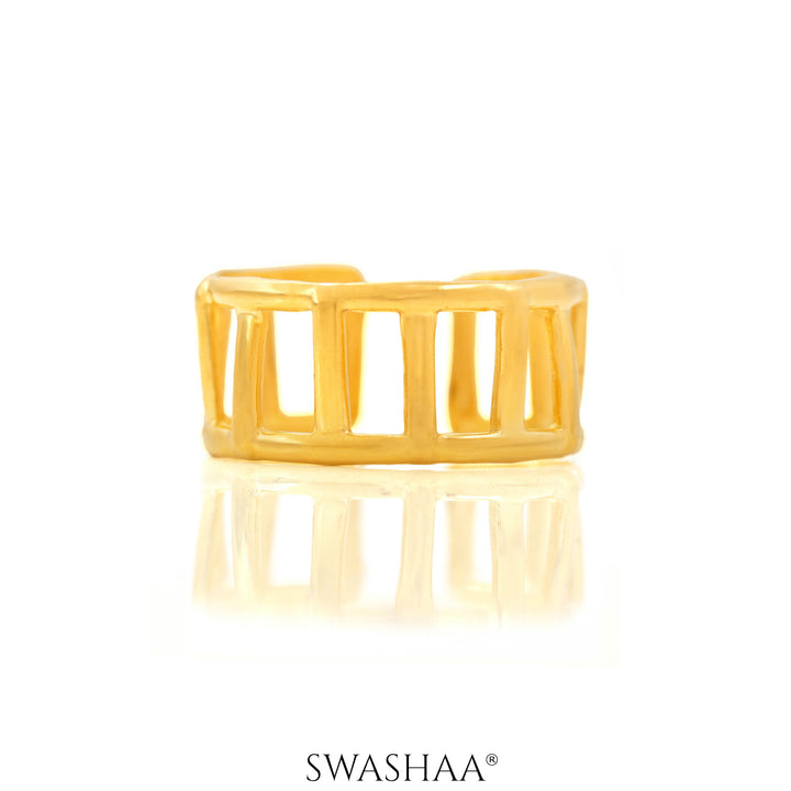 Kiya 18K Gold Plated Ring