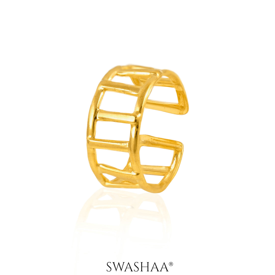 Kiya 18K Gold Plated Ring