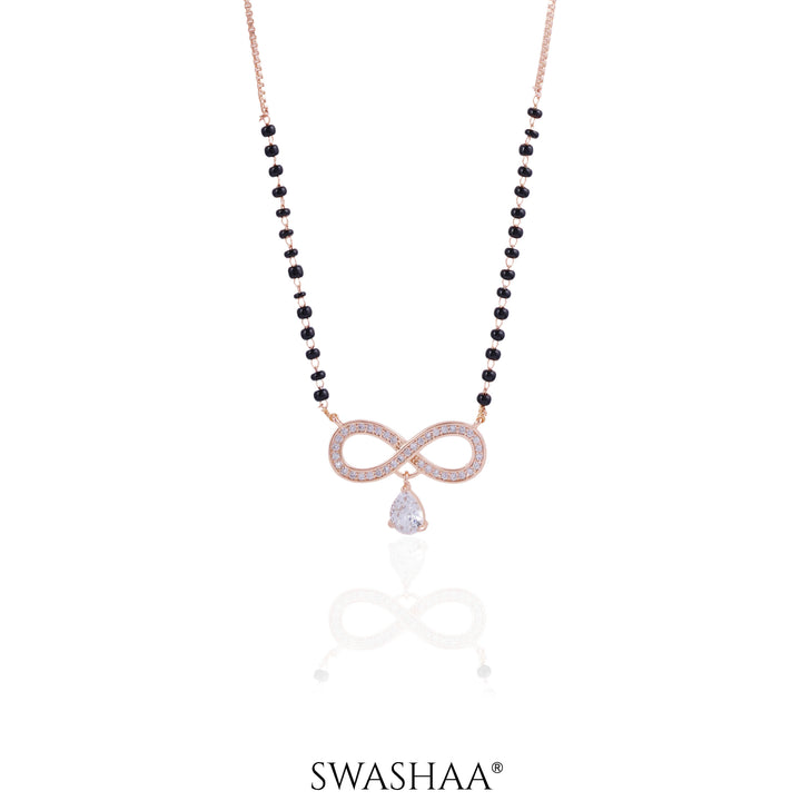 Lavya Rosegold Plated Mangalsutra