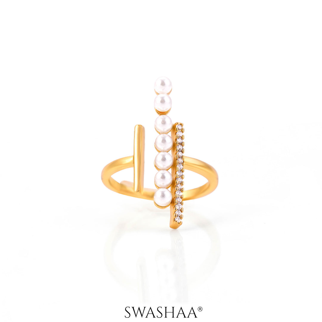 Mystique 14K Gold Plated Ring