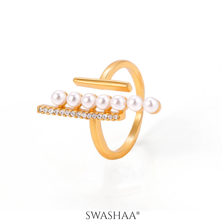 Mystique 14K Gold Plated Ring