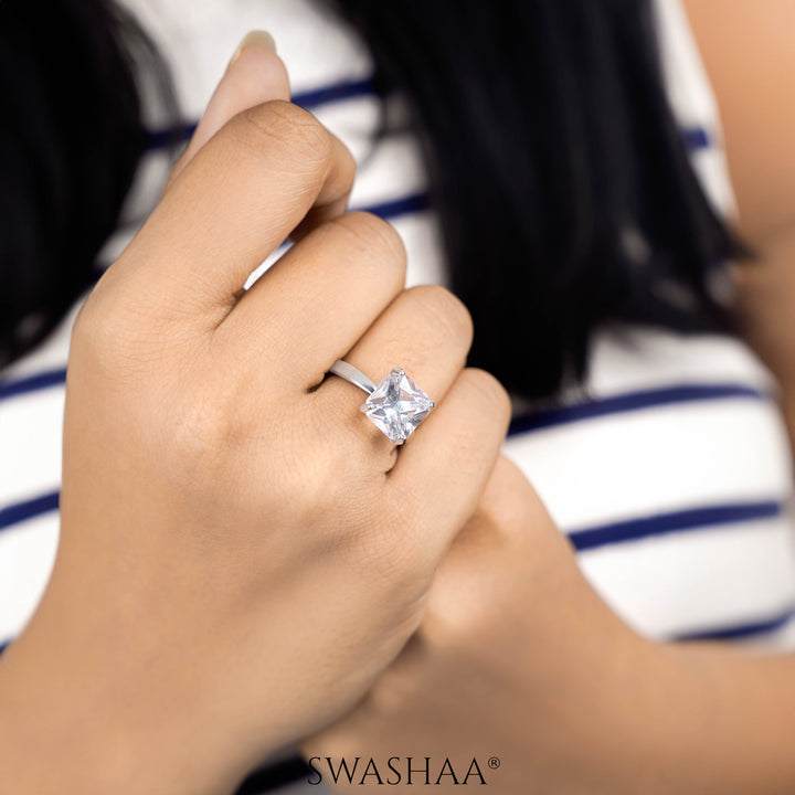 Mack Solitaire Ring