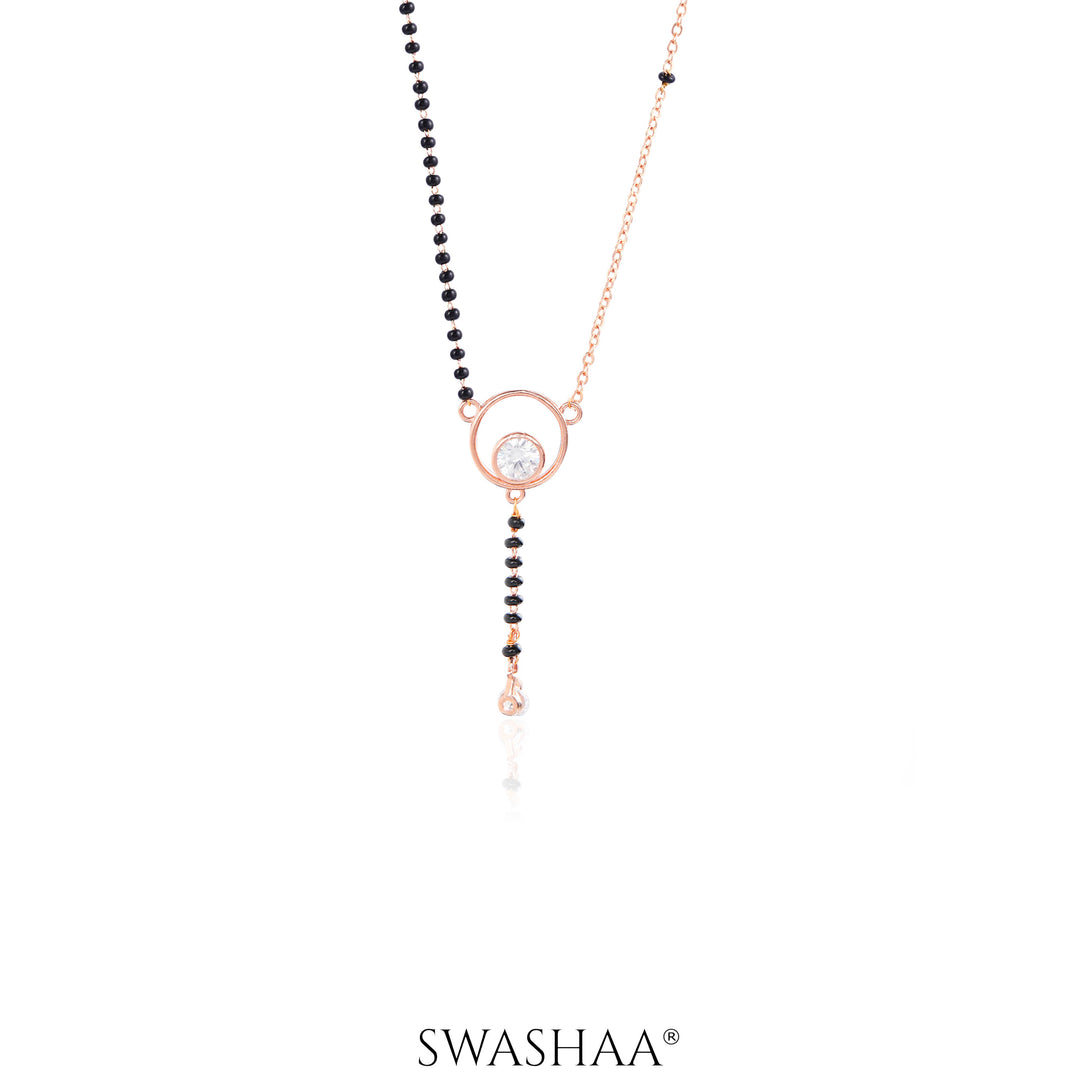 Marissa Rosegold Plated Mangalsutra