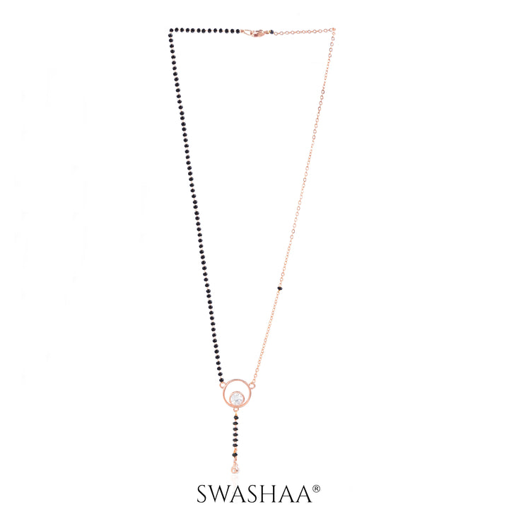 Marissa Rosegold Plated Mangalsutra