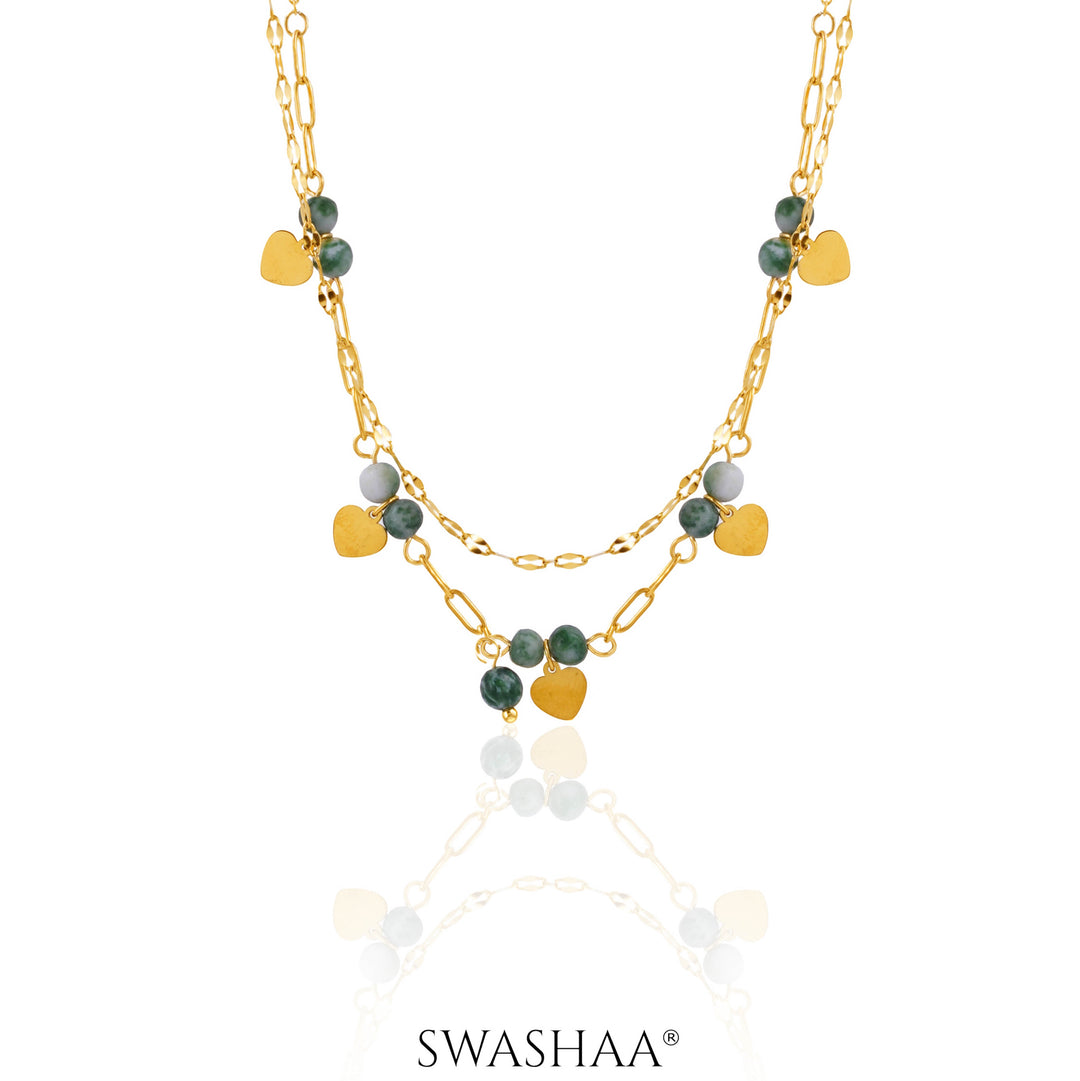 Marsha Beads 18K Gold Plated Necklace