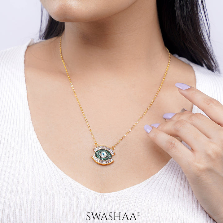 Meesha Evil Eye Necklace