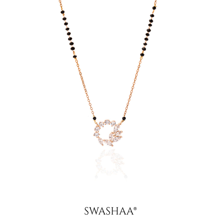 Neer Rosegold Plated Mangalsutra