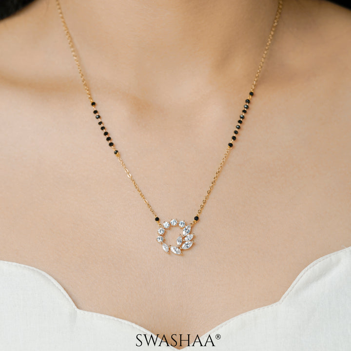 Neer Rosegold Plated Mangalsutra