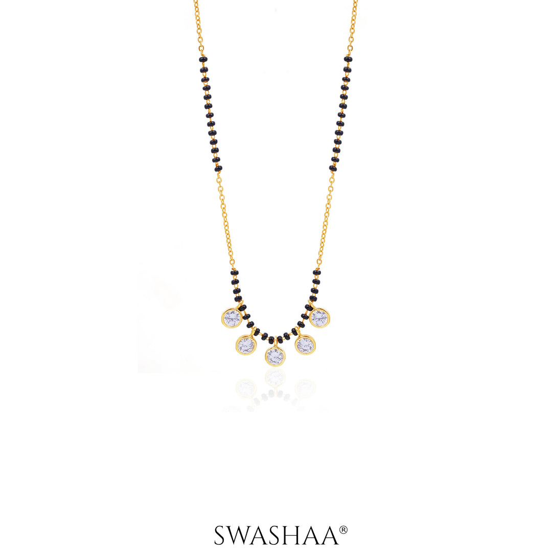 Niraya Diamond 18K Gold Plated Mangalsutra