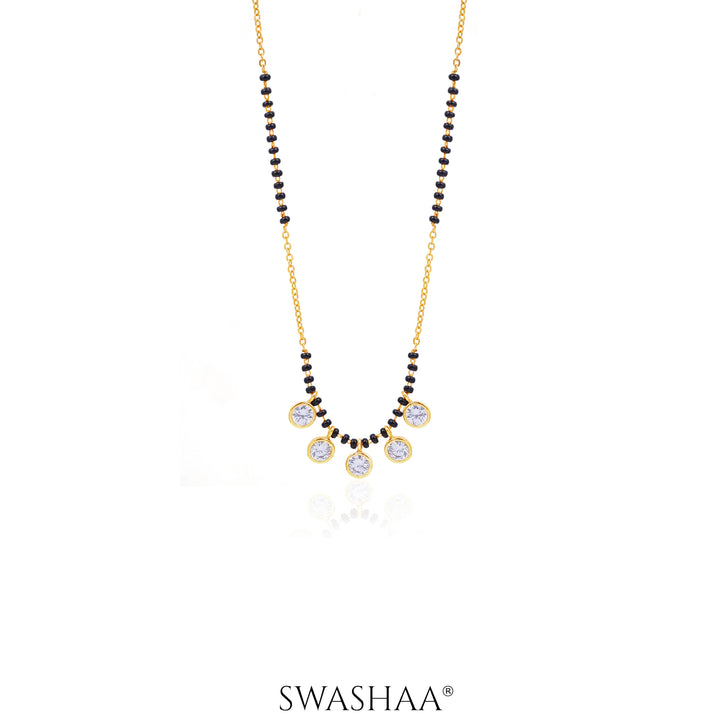 Niraya Diamond 18K Gold Plated Mangalsutra