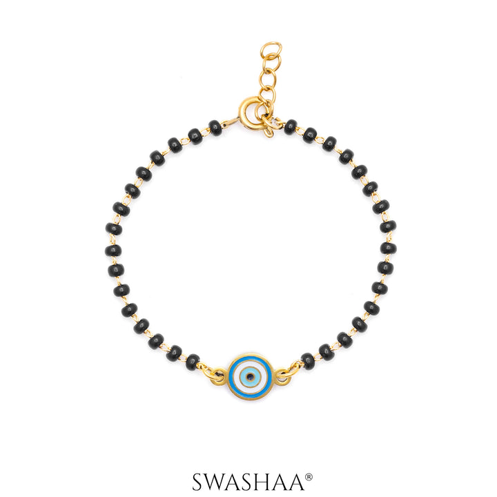 Ocean Eye 18K Gold Plated Kid's Nazariya Bracelet