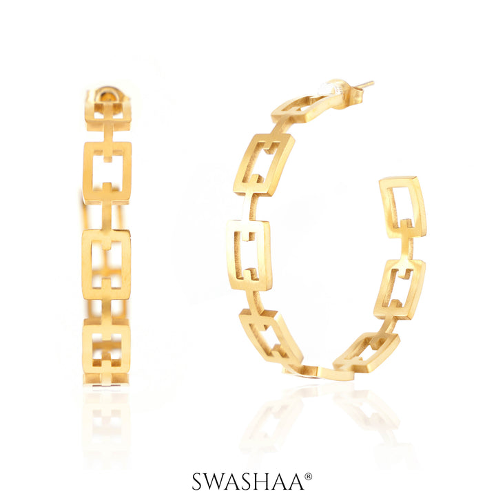 Ophelia 18K Gold Plated Earrings