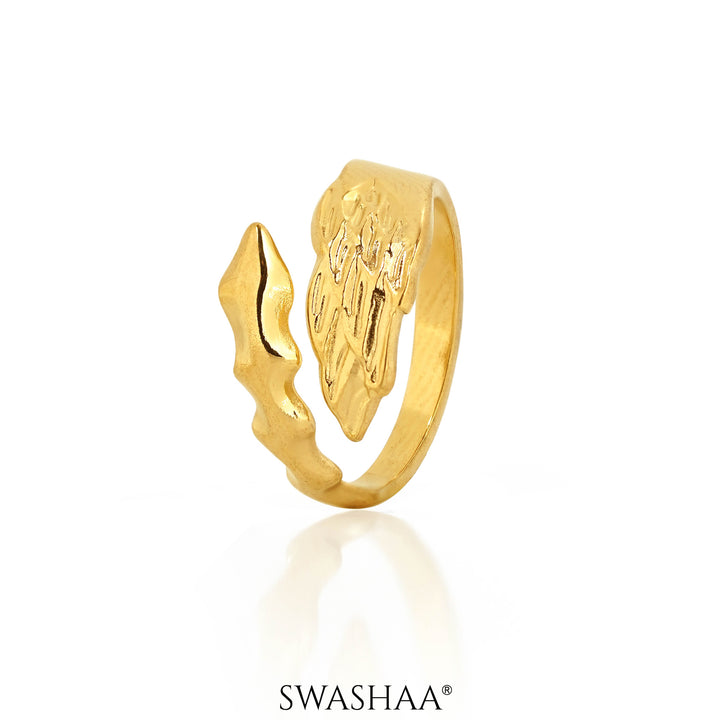 Panini Snake 18K Gold Plated Ring