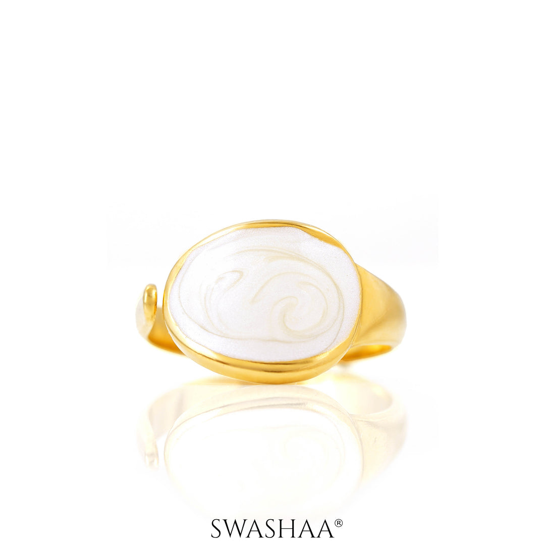 Pashto 18K Gold Plated Ring