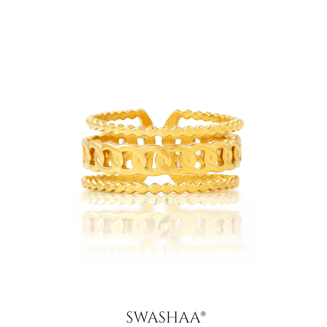 Pixie 18K Gold Plated Ring