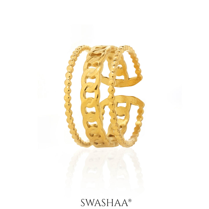 Pixie 18K Gold Plated Ring