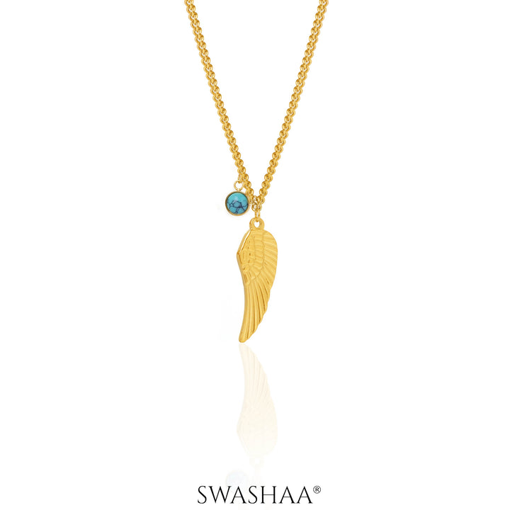 Rana Wings 18K Gold Plated Necklace