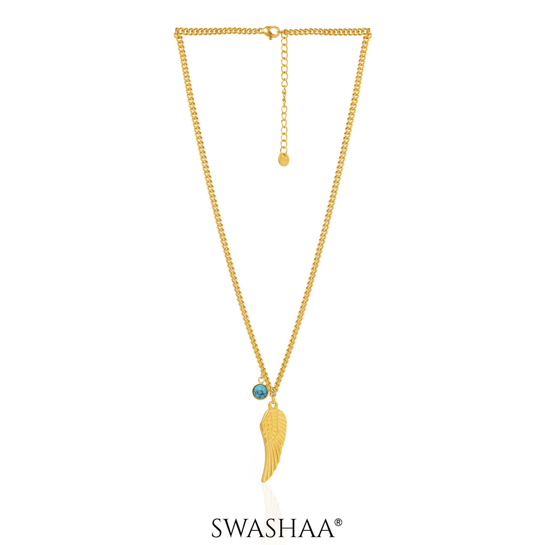 Rana Wings 18K Gold Plated Necklace