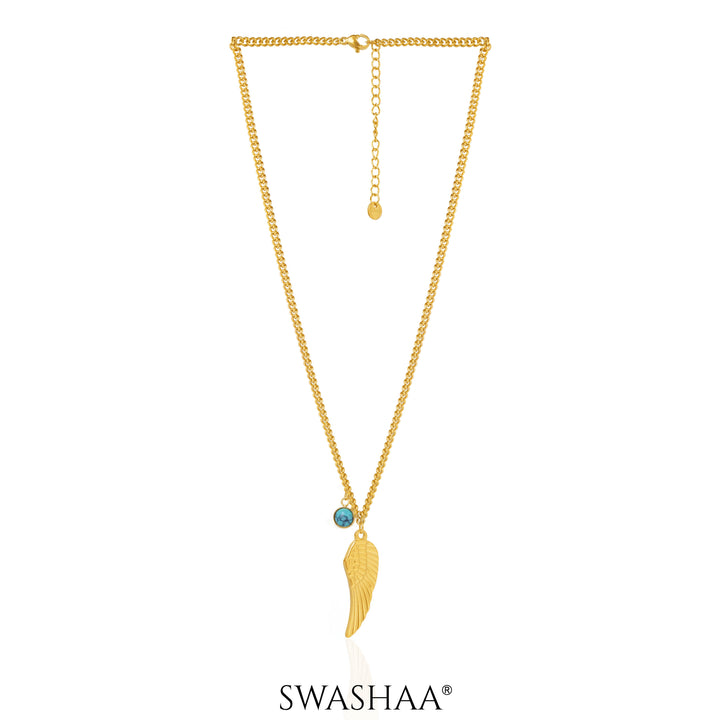 Rana Wings 18K Gold Plated Necklace