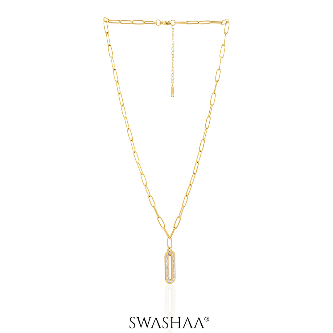 Roha Link 18K Gold Plated Necklace