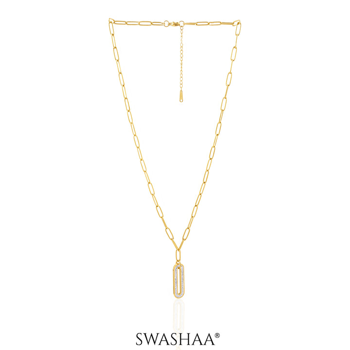 Roha Link 18K Gold Plated Necklace