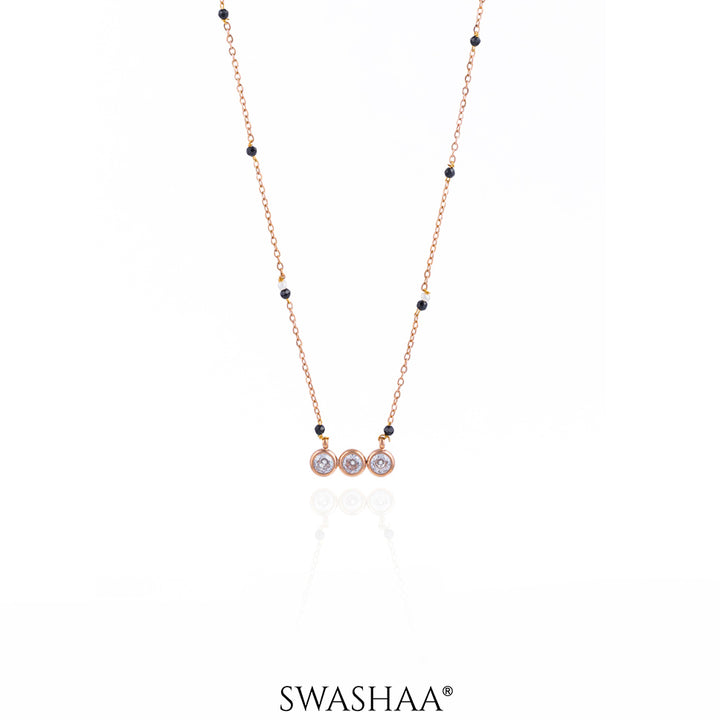 Sarka Rosegold Plated Mangalsutra