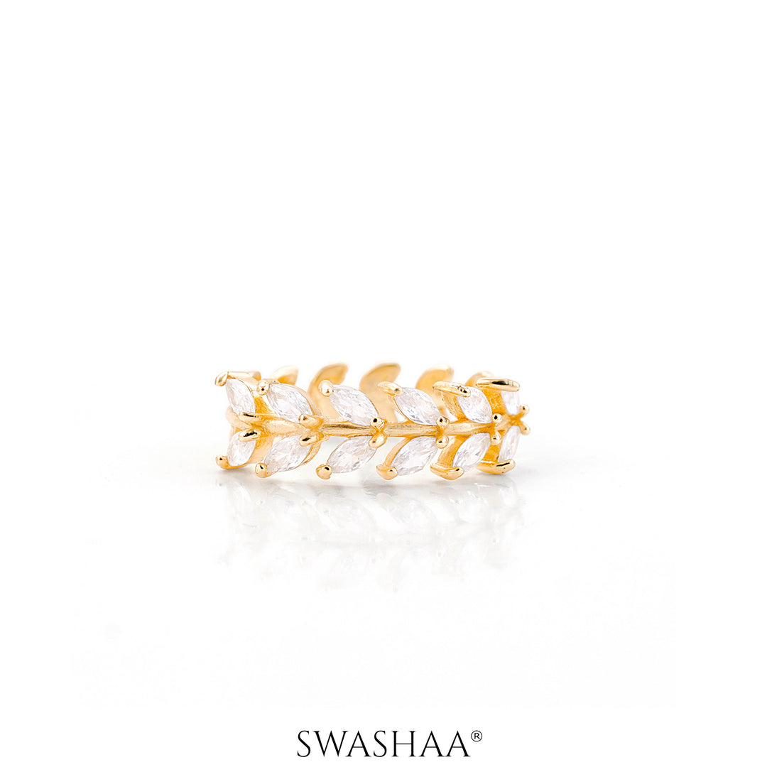 Sophia Petals 14K Gold Plated Ring