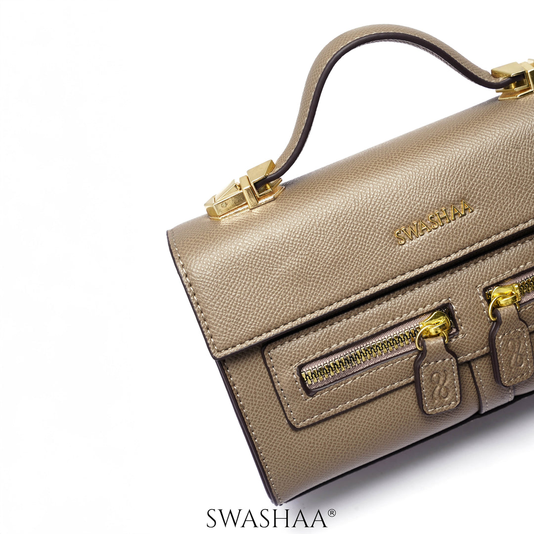 Saanvi Leather Sling Bag