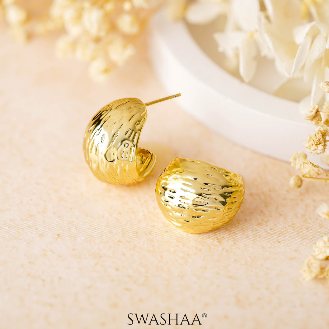 Sail 18K Gold Plated Earrings