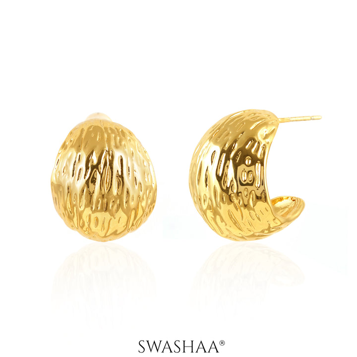 Sail 18K Gold Plated Earrings