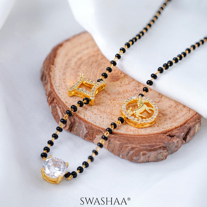 Samaa 18K Gold Plated Mangalsutra