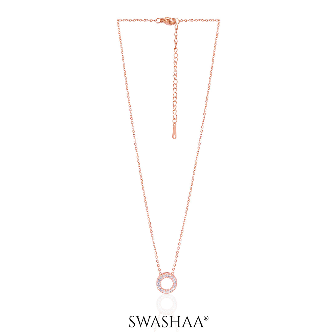 Sara Rosegold Plated Necklace