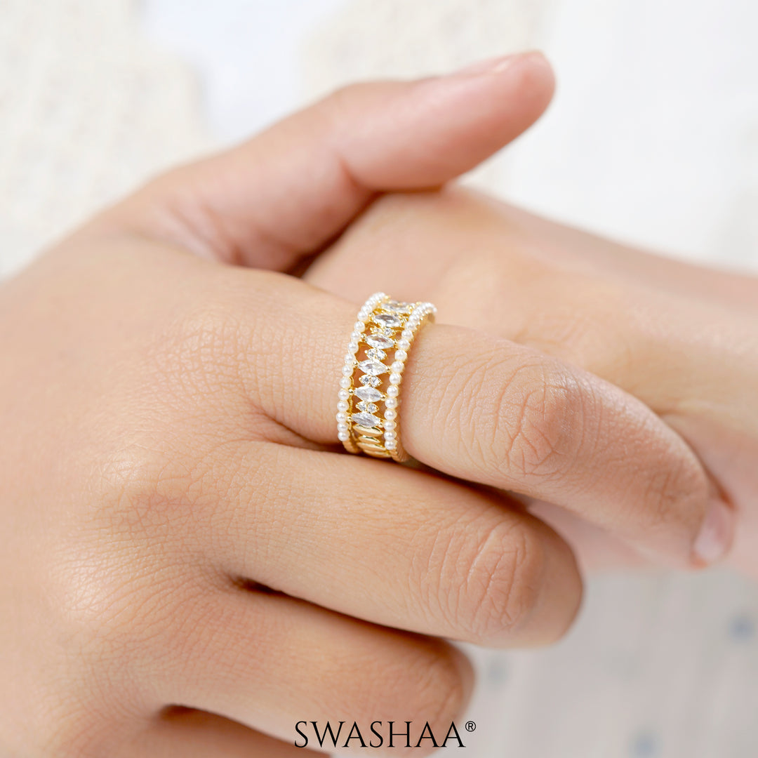 Serenity 14K Gold Plated Ring