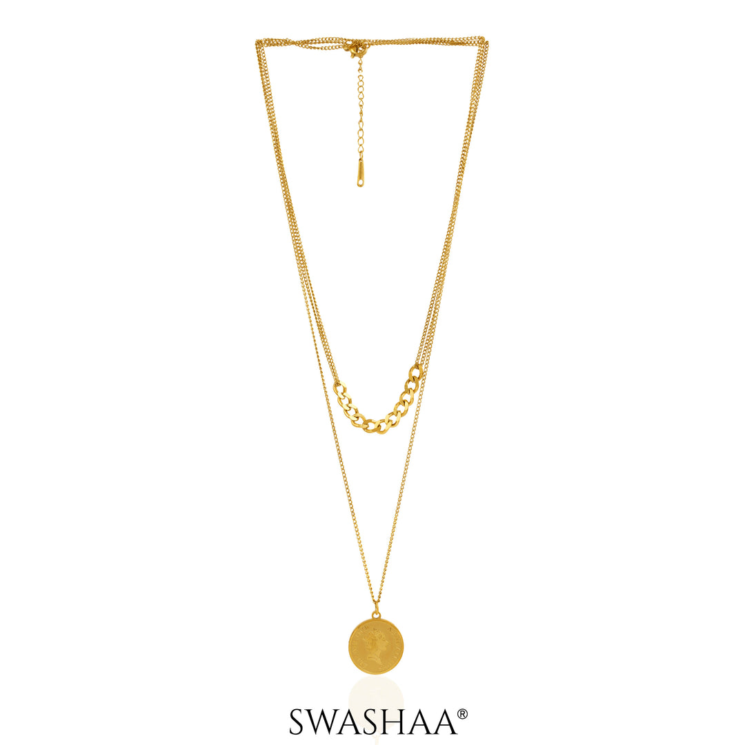 Shina Queen 18K Gold Plated Necklace