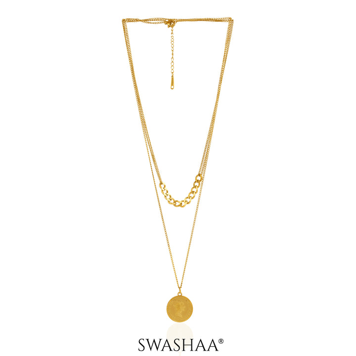 Shina Queen 18K Gold Plated Necklace