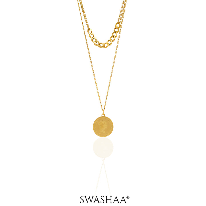 Shina Queen 18K Gold Plated Necklace