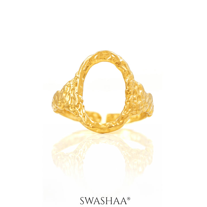 Soraya 18K Gold Plated Ring