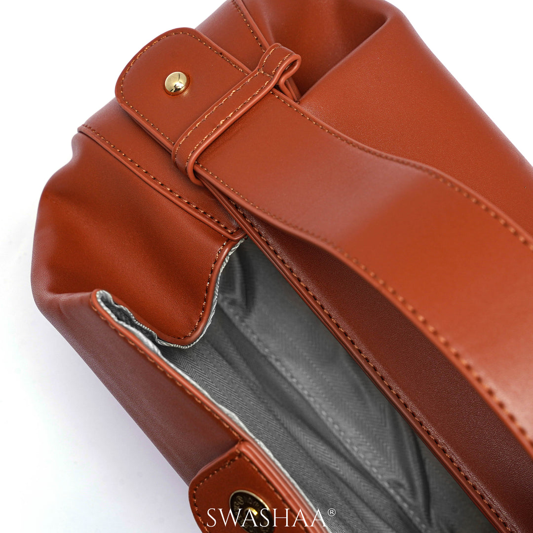 Stella Leather Shoulder Bag