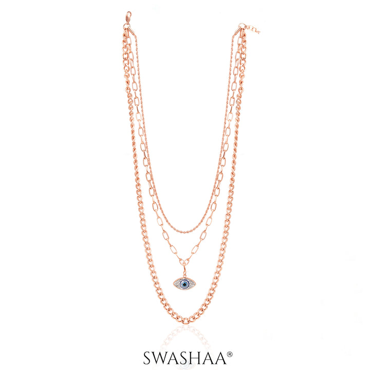 Sydney Rosegold Plated Necklace