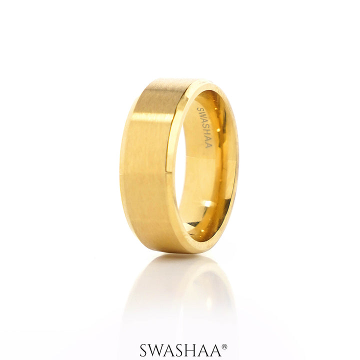 Sylvan 18K Gold Plated Men's Ring