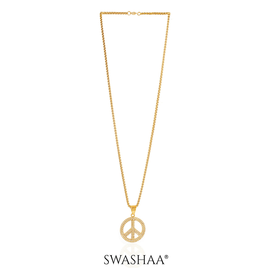 Tavish 18K Gold Plated Men's Chain Pendant