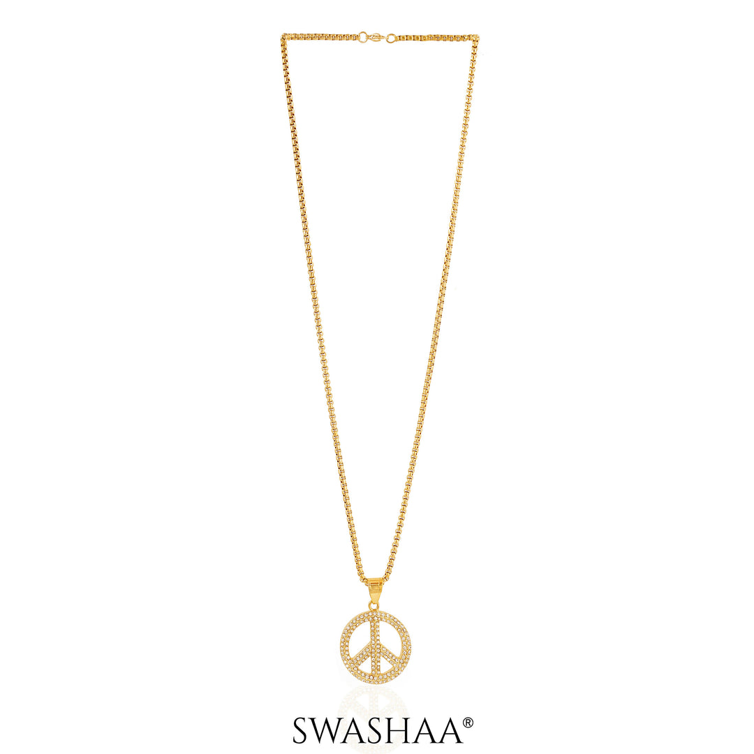 Tavish 18K Gold Plated Men's Chain Pendant