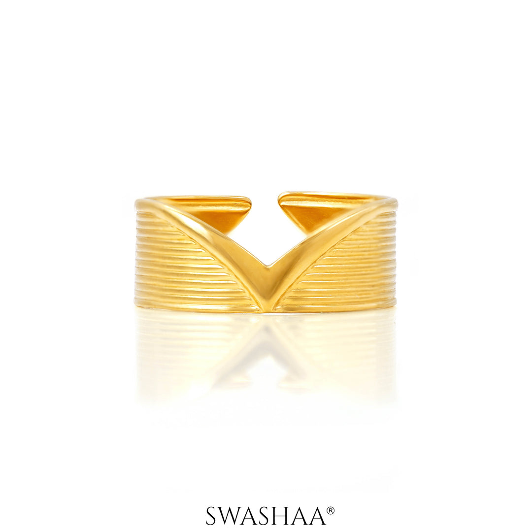 Terry 18K Gold Plated Ring