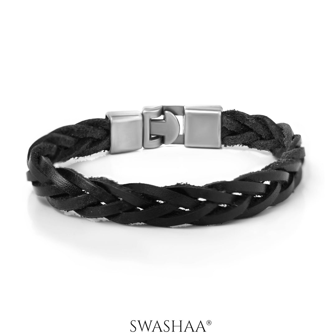 Tyron Men's Leather Bracelet