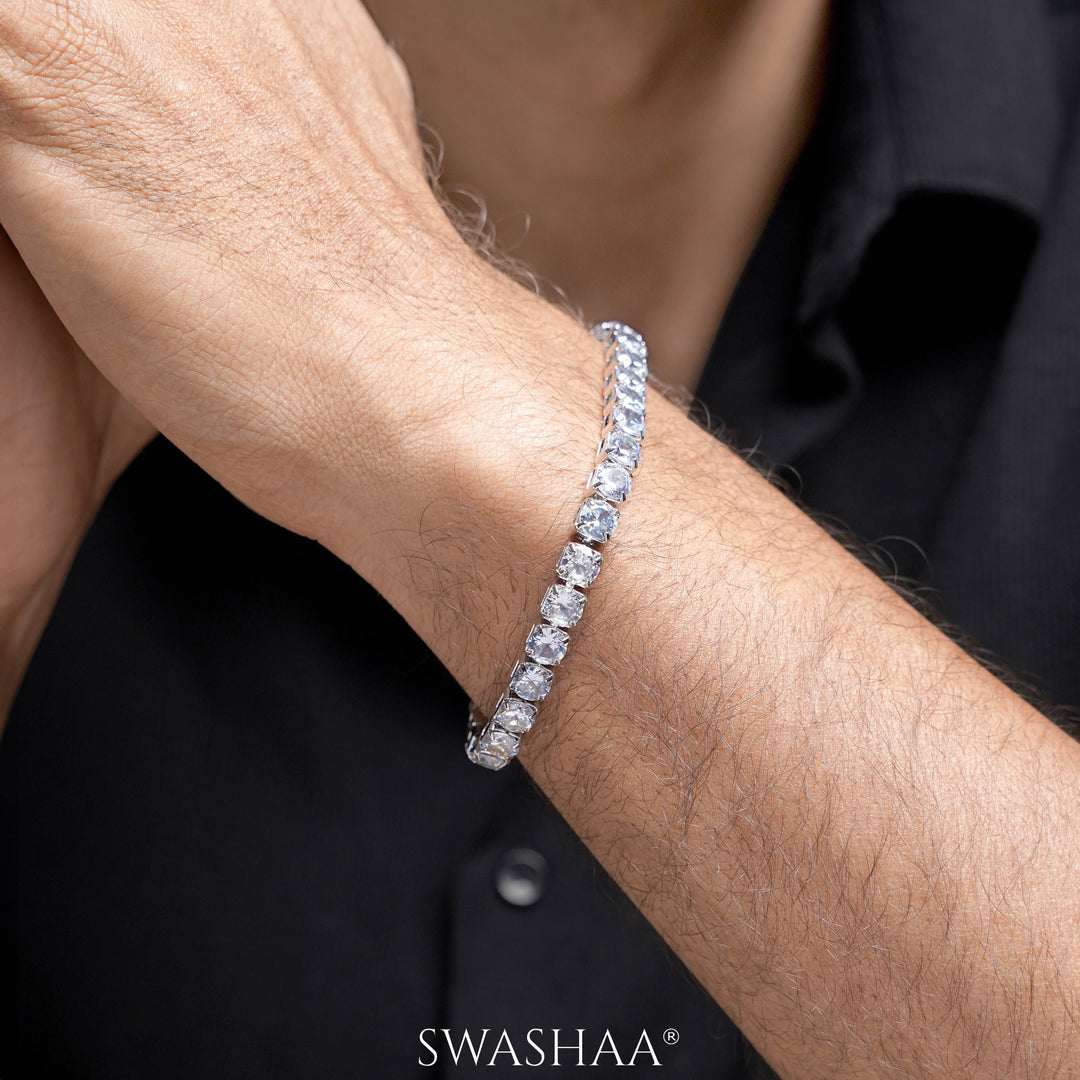 Veera Diamond Men's Bracelet