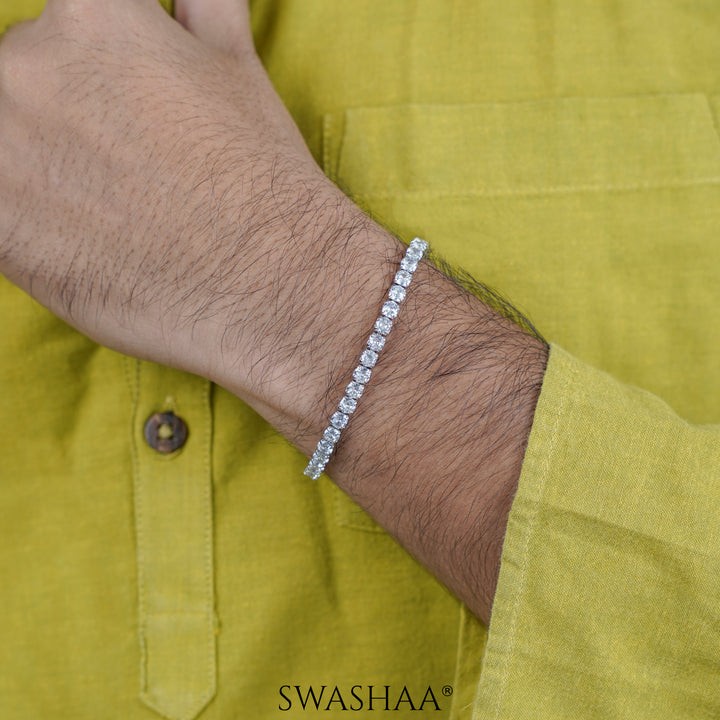 Veera Diamond Men's Bracelet