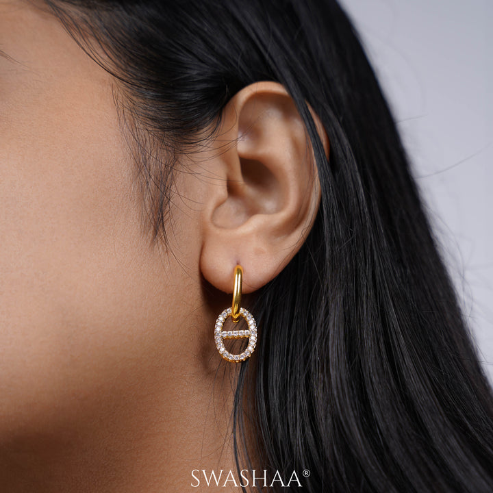 Vega 18K Gold Plated Earrings