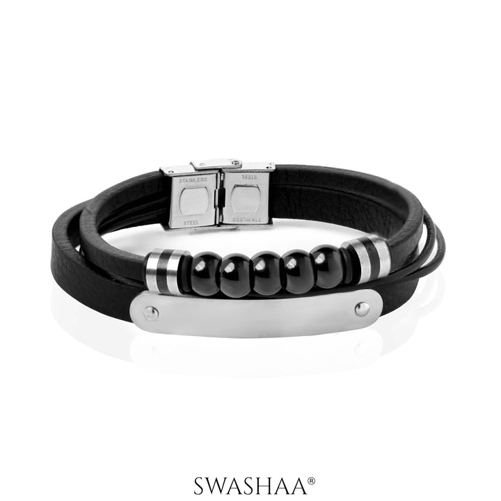 Williams Men's Leather Bracelet