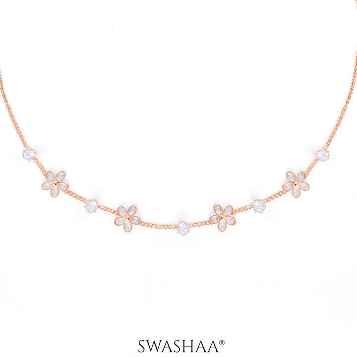 Zaaei Rosegold Plated Choker